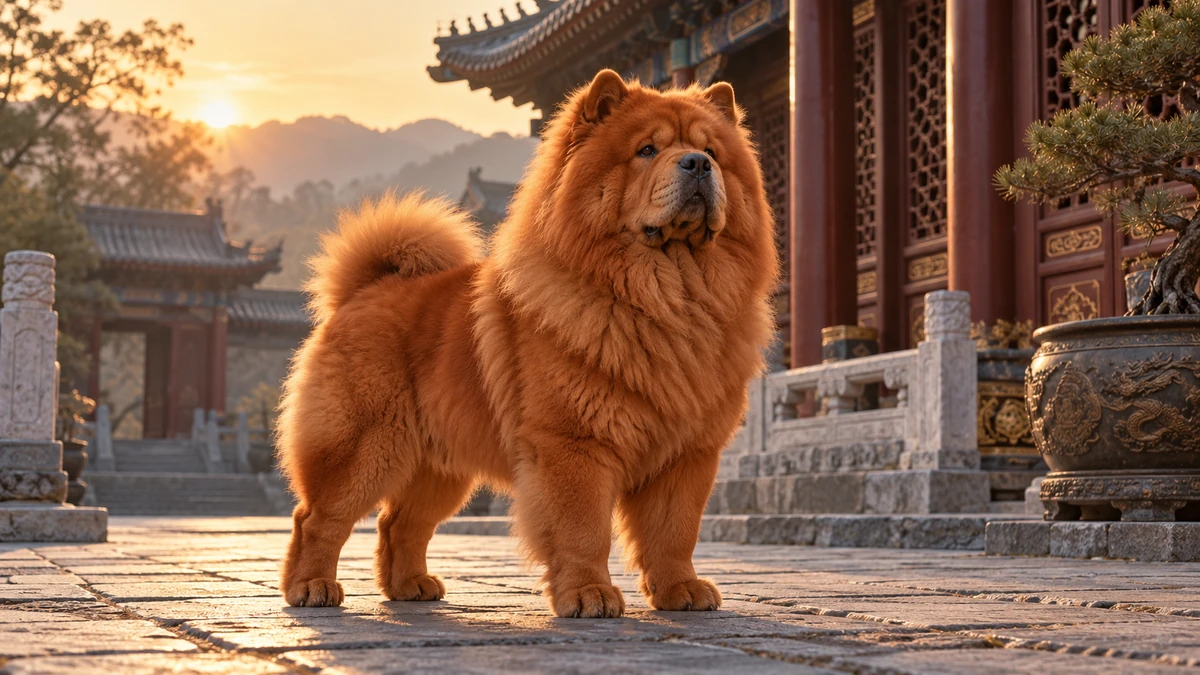 Chow Chow köpek — ırkın tarihi ve kökeni